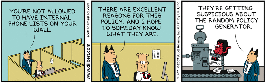 Dilbert Cartoon